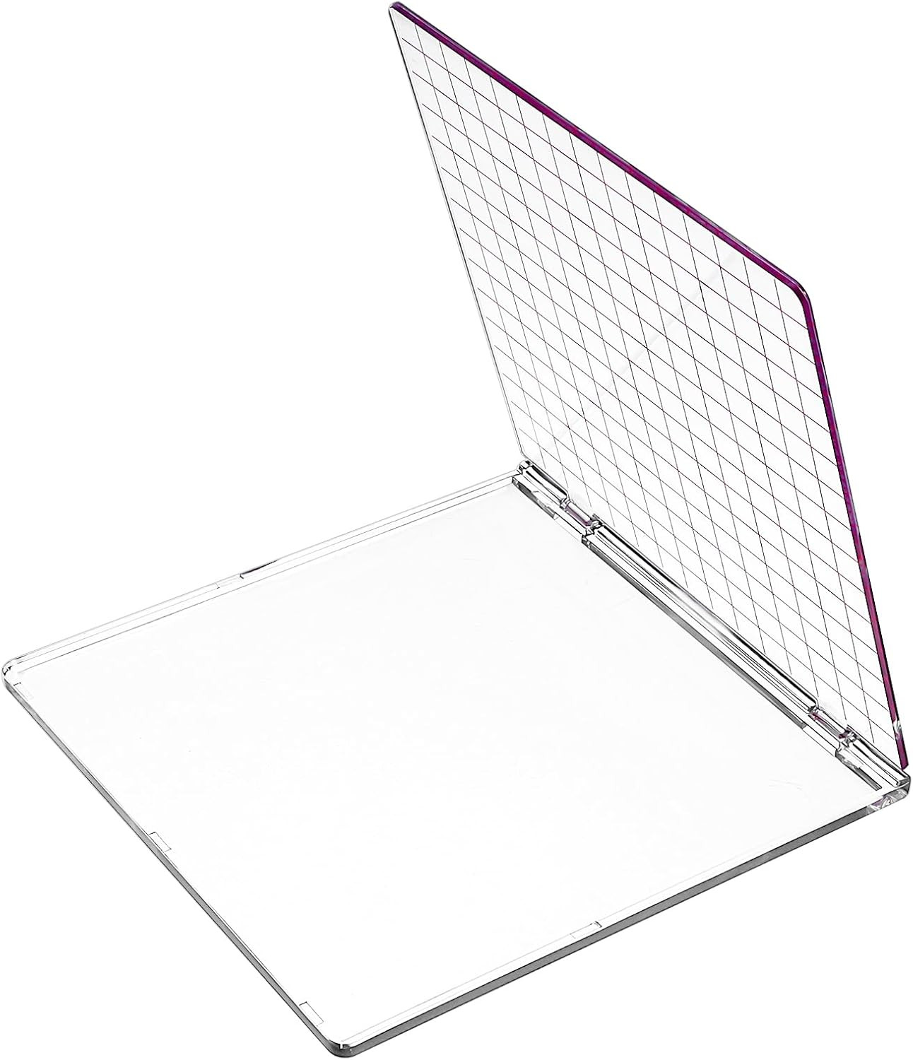 Acrylic Stamping Platform Stamp Platform Stamp Block for Card Making 6.18×5.94In