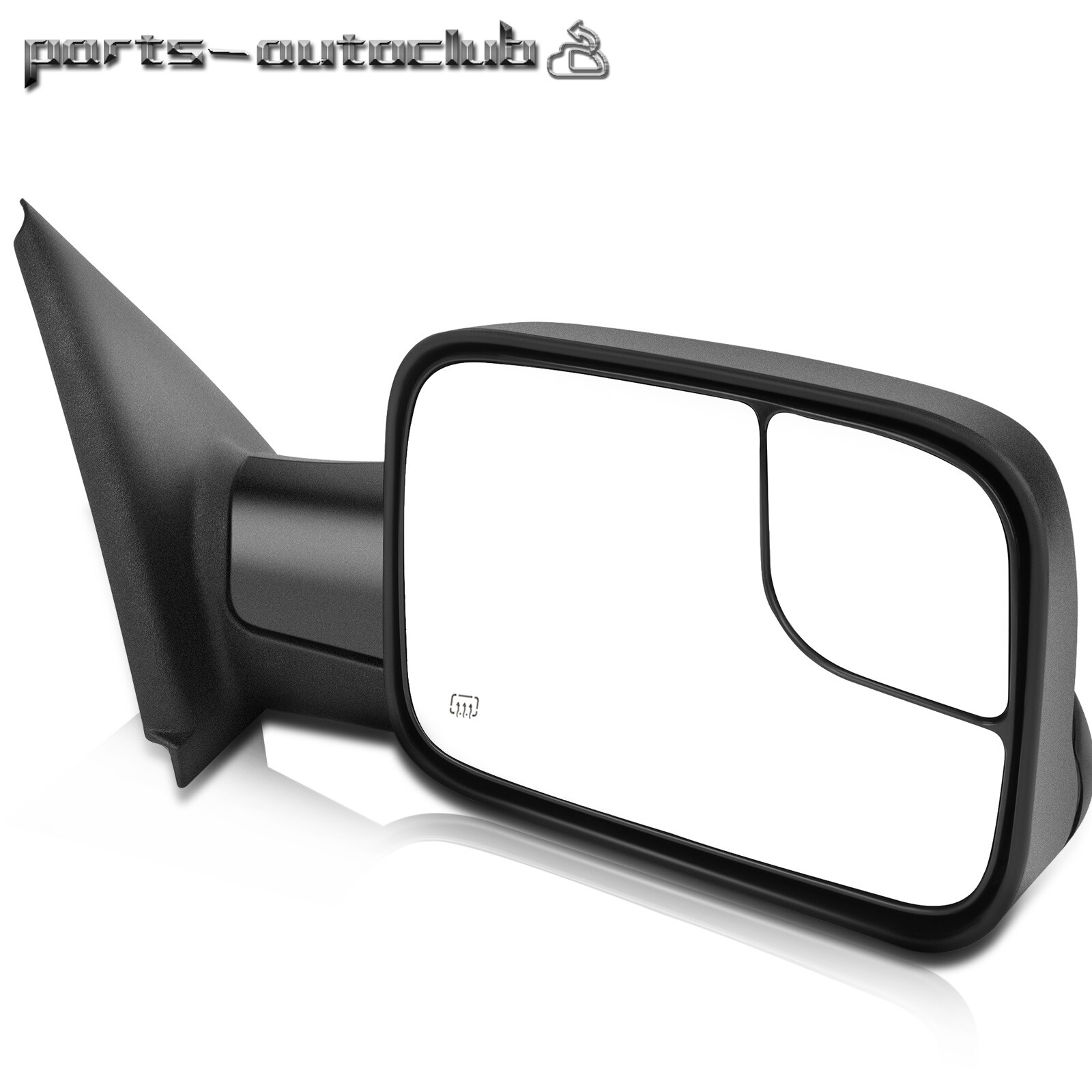 Right For 2002-2008 Dodge Ram 1500 2500 3500 Side View Tow Mirror Power Heated