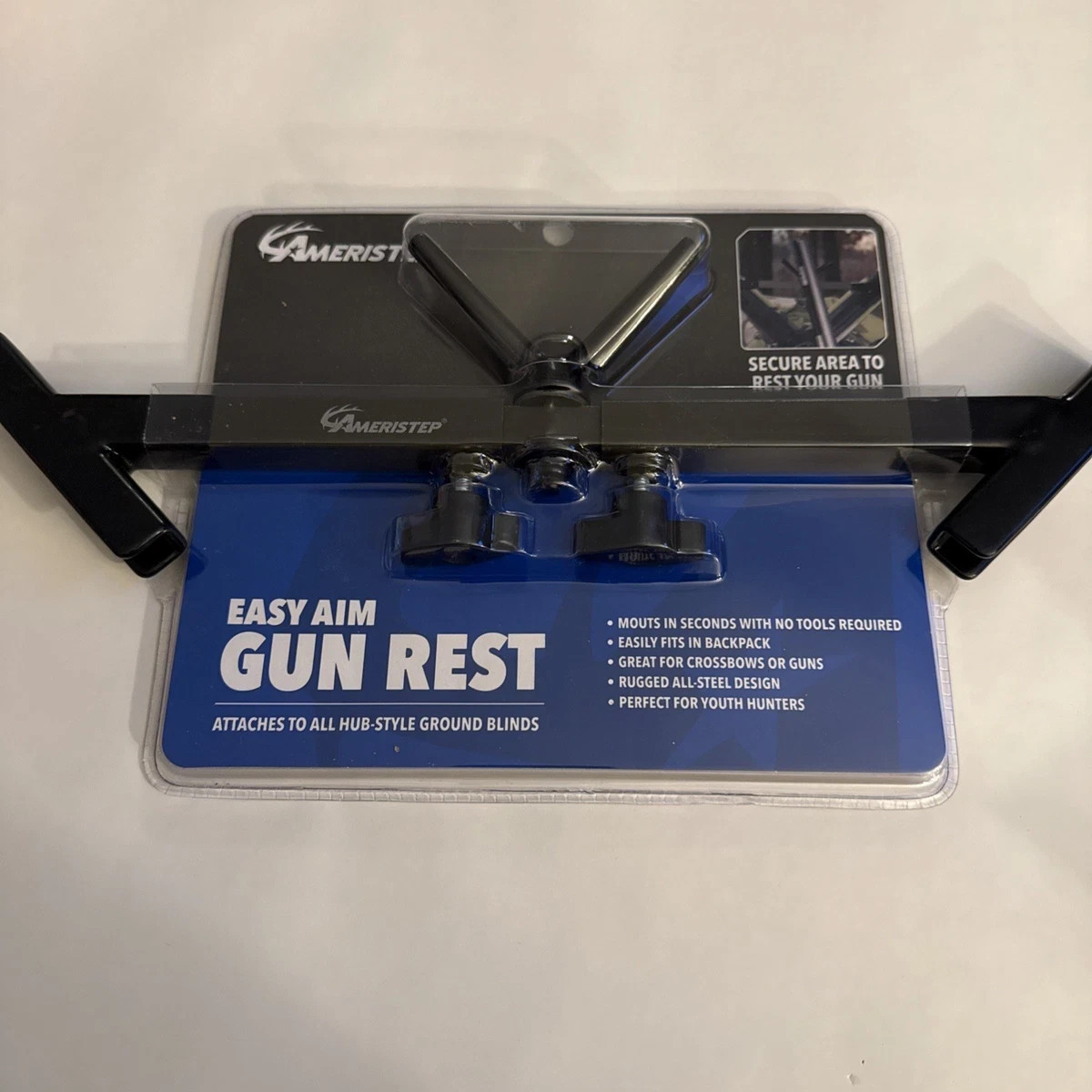 Ameristep Gun Rest For All Hub Style Ground Blinds Turkey Deer Hunting