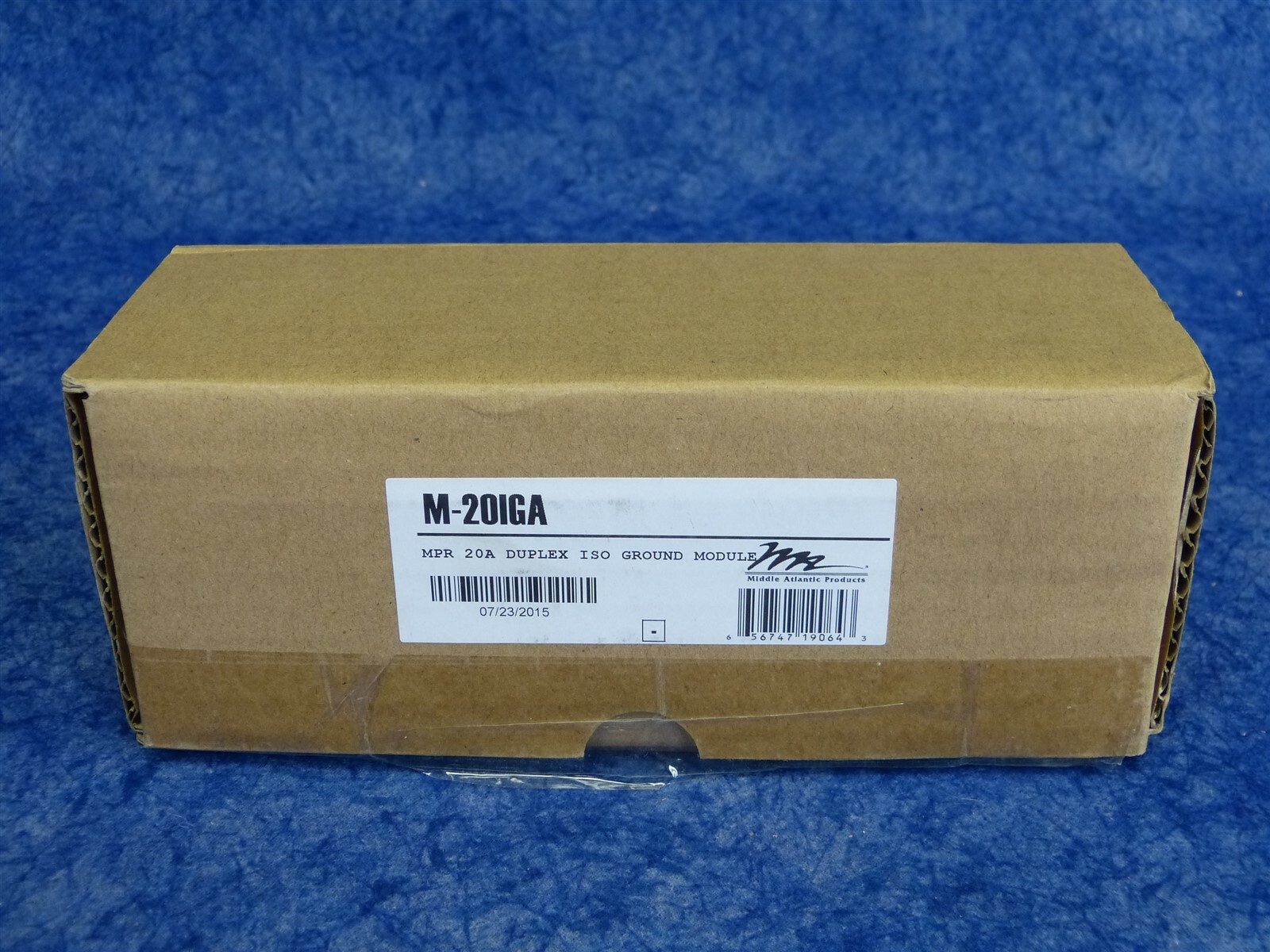 NEW! Middle Atlantic M-20IGA MPR MODULE, 20 A, DUPLEX, ISO GROUND (Q59)