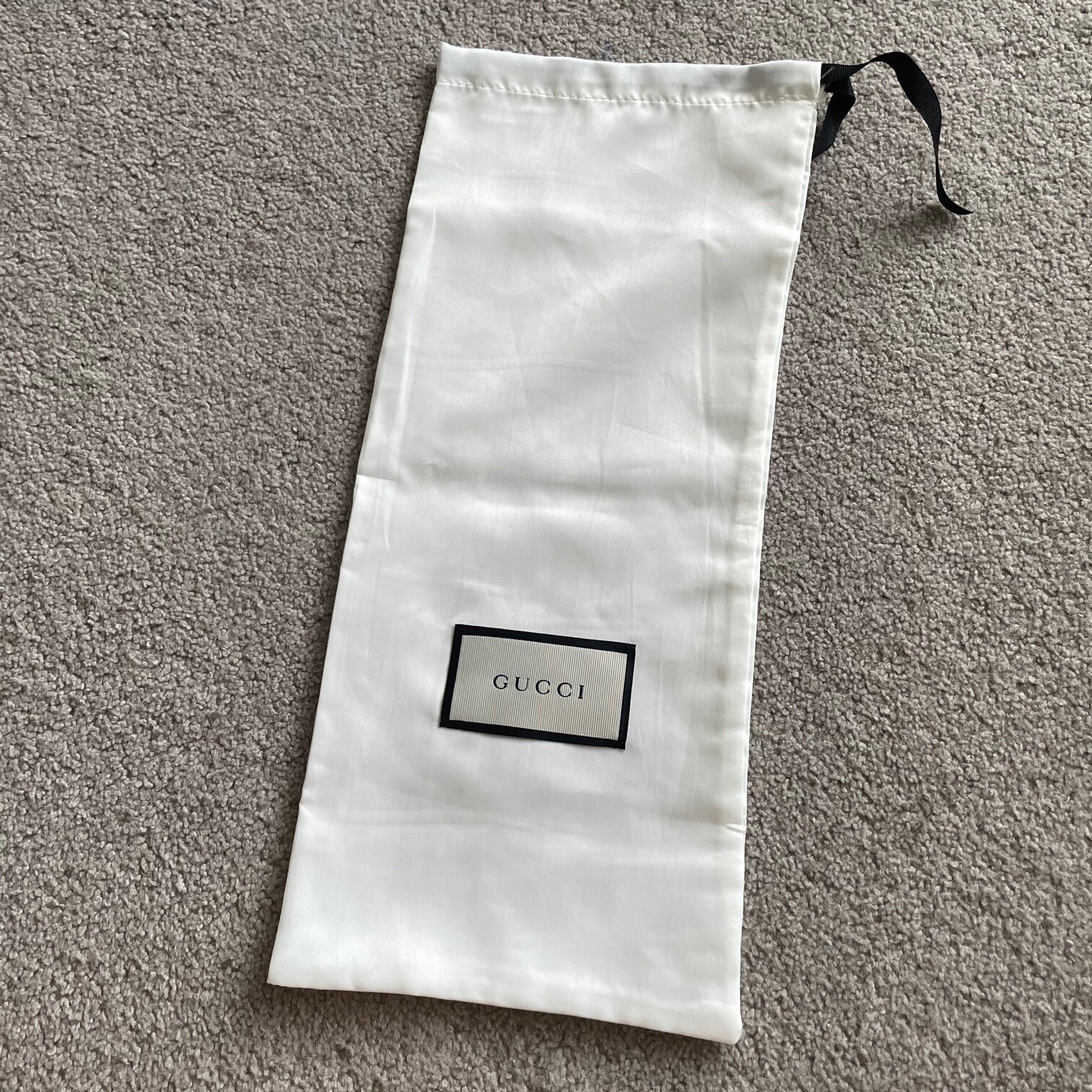 Authentic New Gucci Dust Bag Storage Bag For Shoes Luxury Empty Packaging 21x44