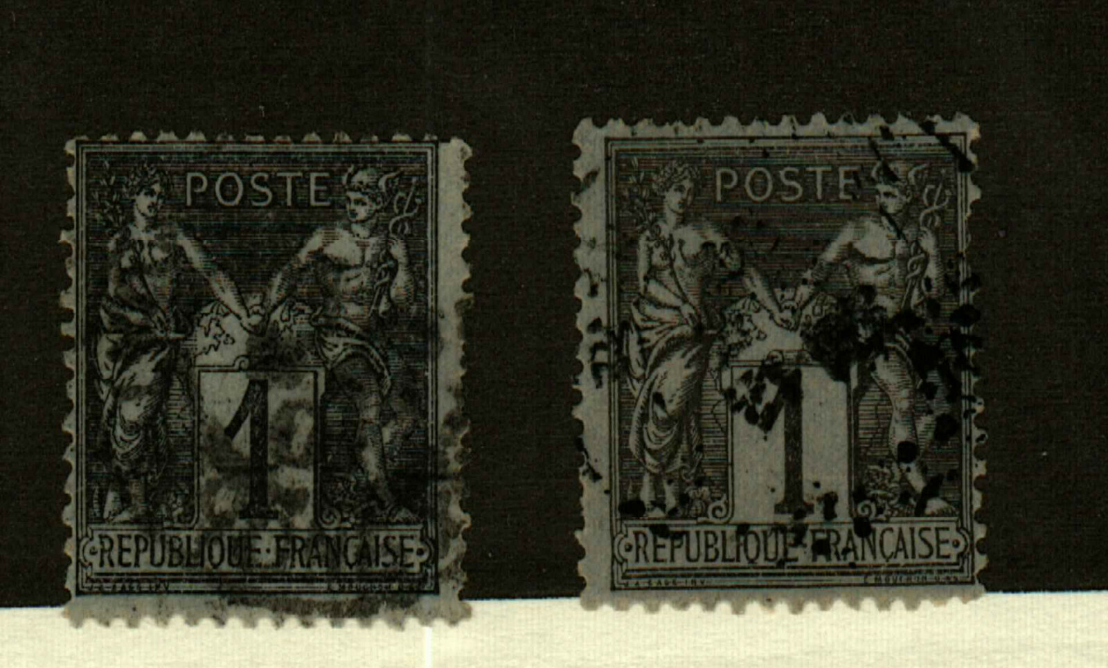 France #86, 86a used