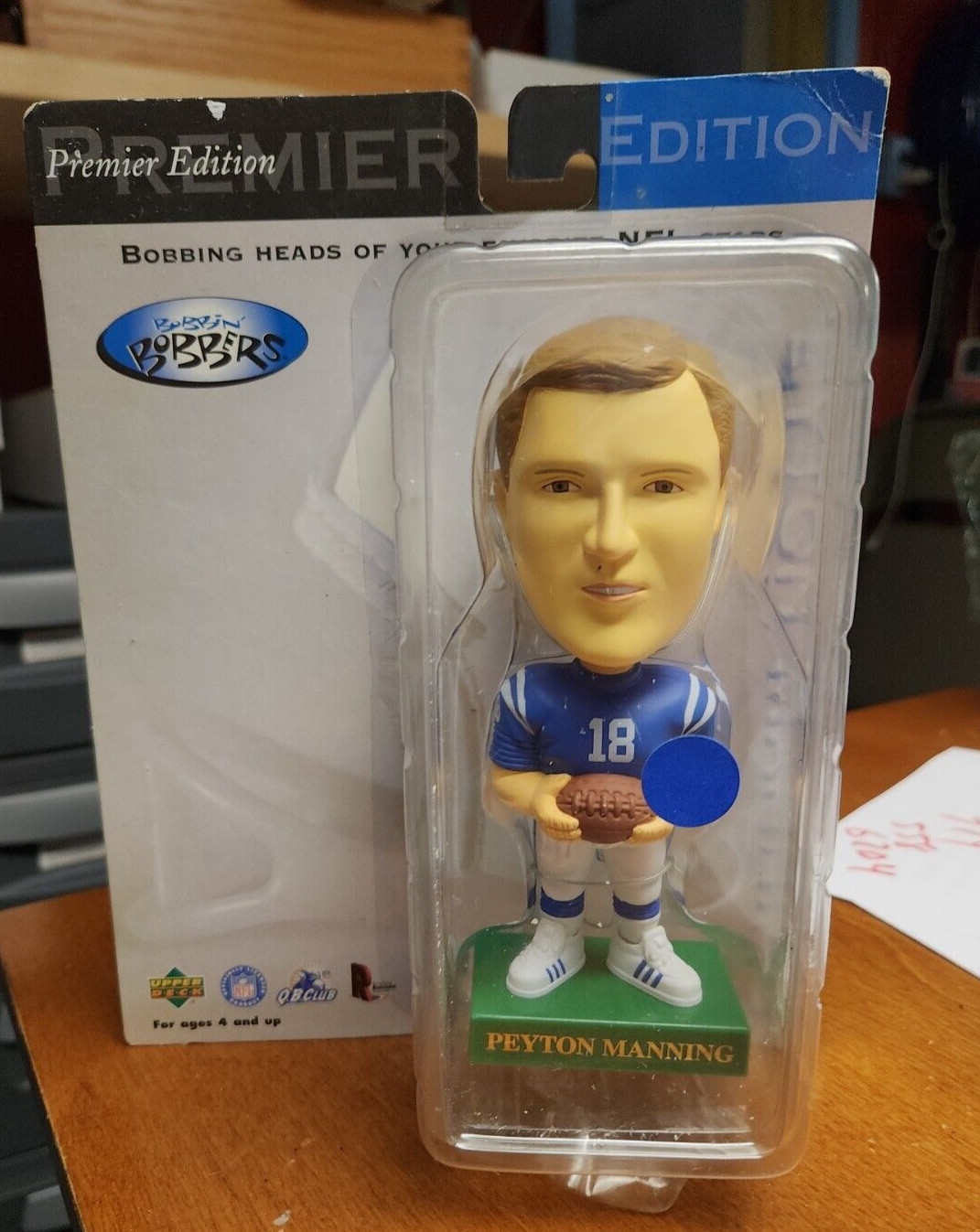 Upper Deck Peyton Manning Bobble Head Premier Edition Indianapolis Colts 