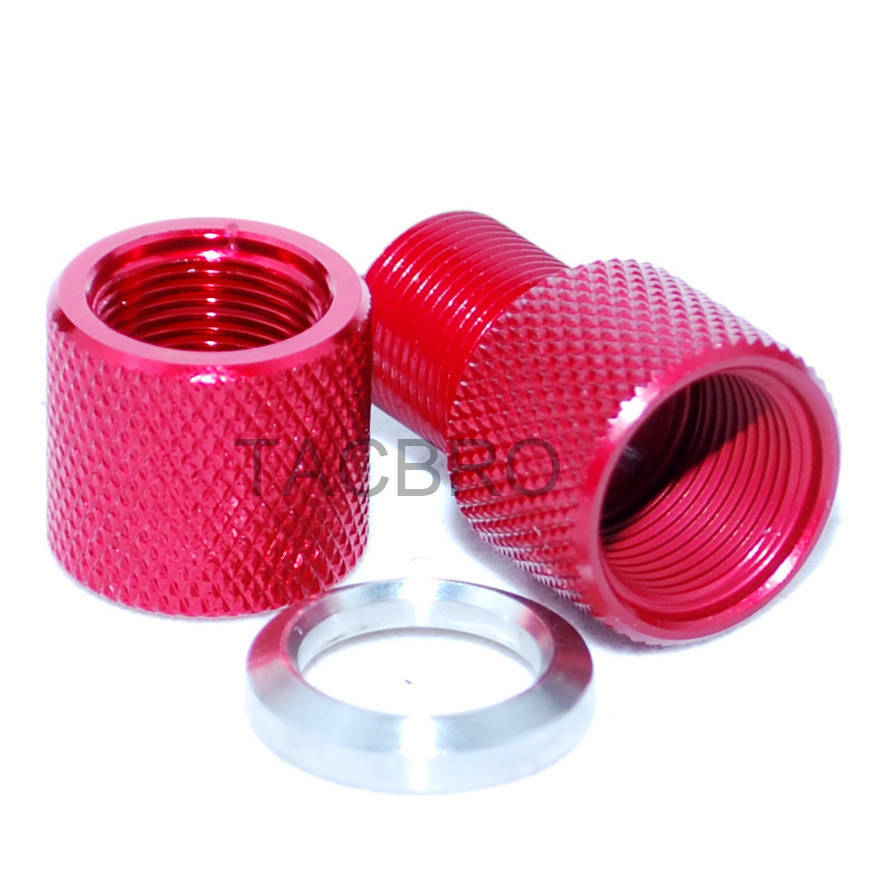 Red 13.5x1 LH to 1/2x28 Set