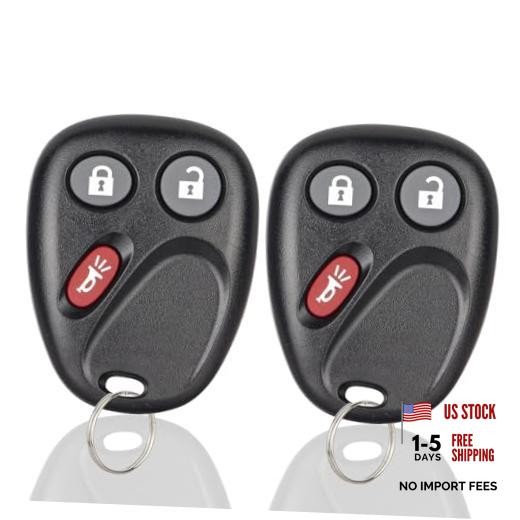 Keyless Entry Car Key Fob Replacement for 2003-2007 Chevy Chevrolet Silverado