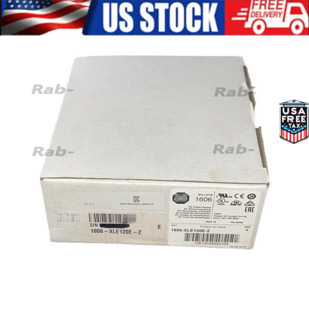 1606-XLE120E-2 AB Power Supply 24-28VDC 120W New 1606XLE120E2 US Free Tax