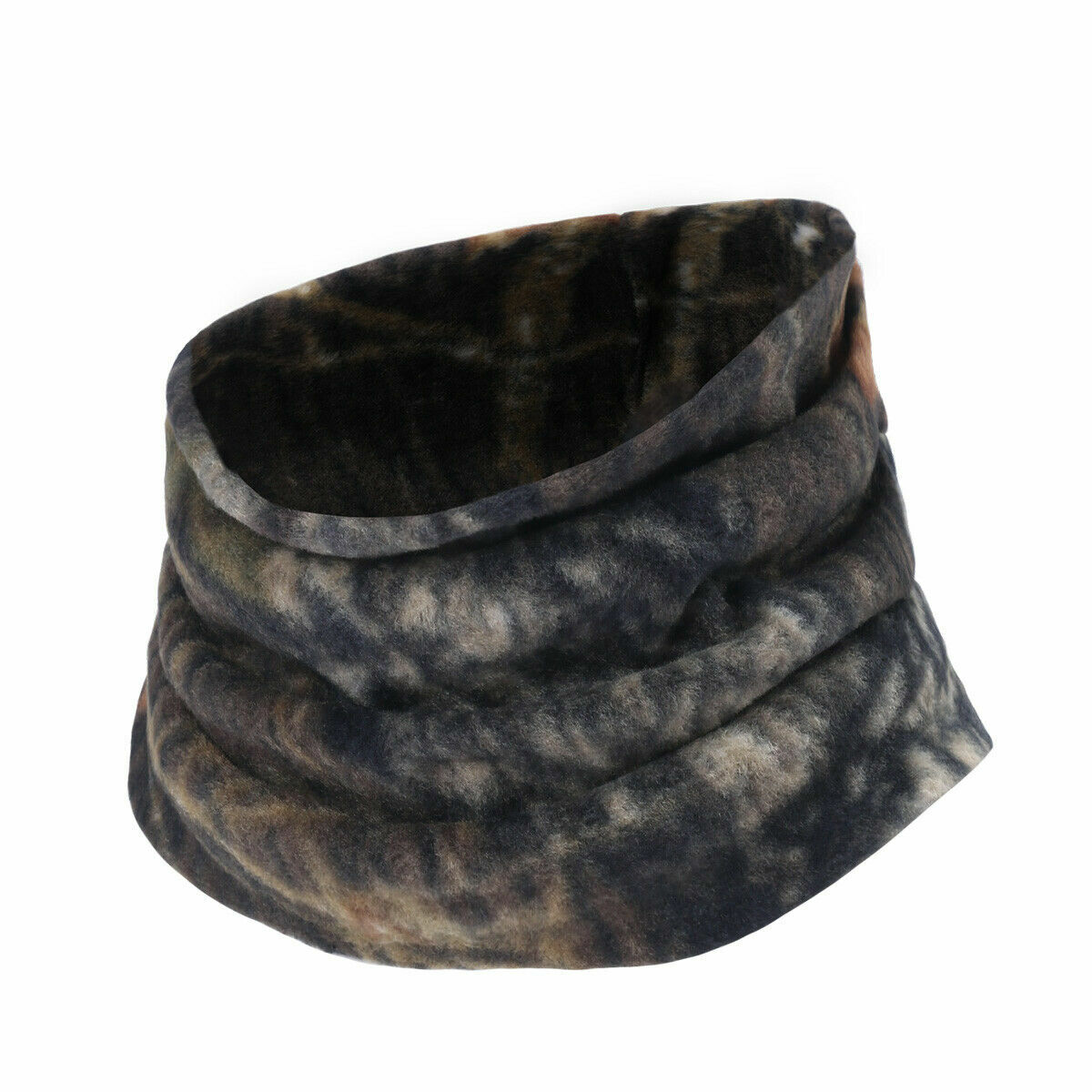 Winter Fleece Neck Gaiter Warmer Camo Windproof Ski Face Mask for Cold Weather