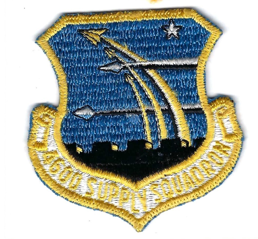PATCH USAF  4600TH  SUPPLY SQ BURNS COLLECTION  PETERSON AFB     M 9