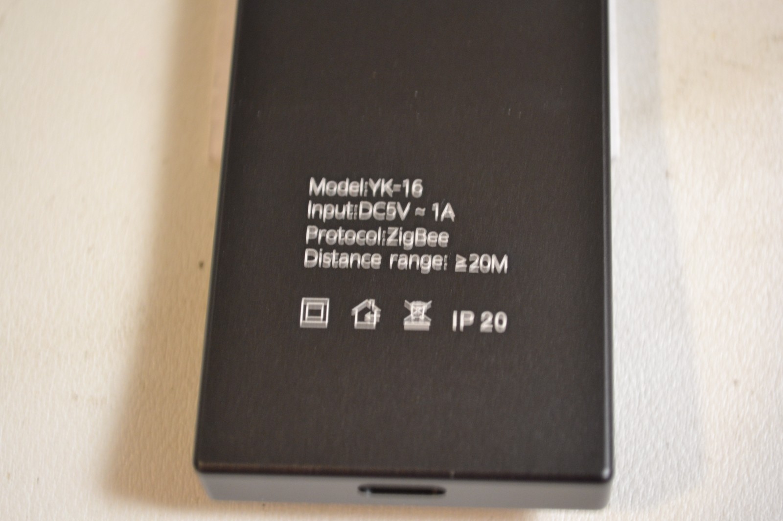 Remote Control YK-16 Brown ZigBee