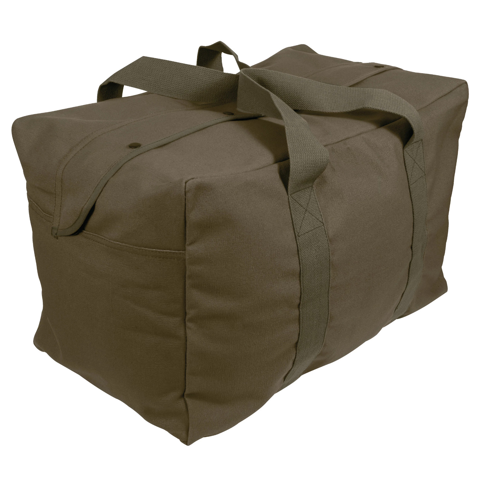 ROTHCO CANVAS PARACHUTE CARGO BAG #3123 BLACK New with tags!