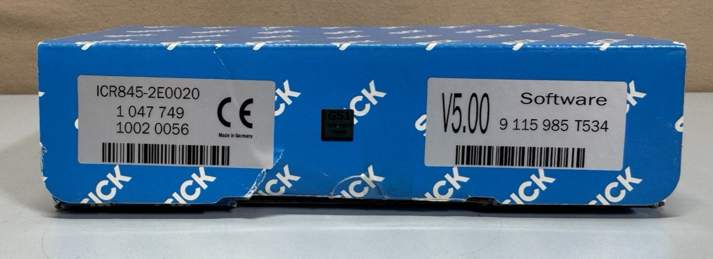 SICK ICR845-2E0020 Industrial Barcode Scanner Vision Sensor Ethernet Open Box