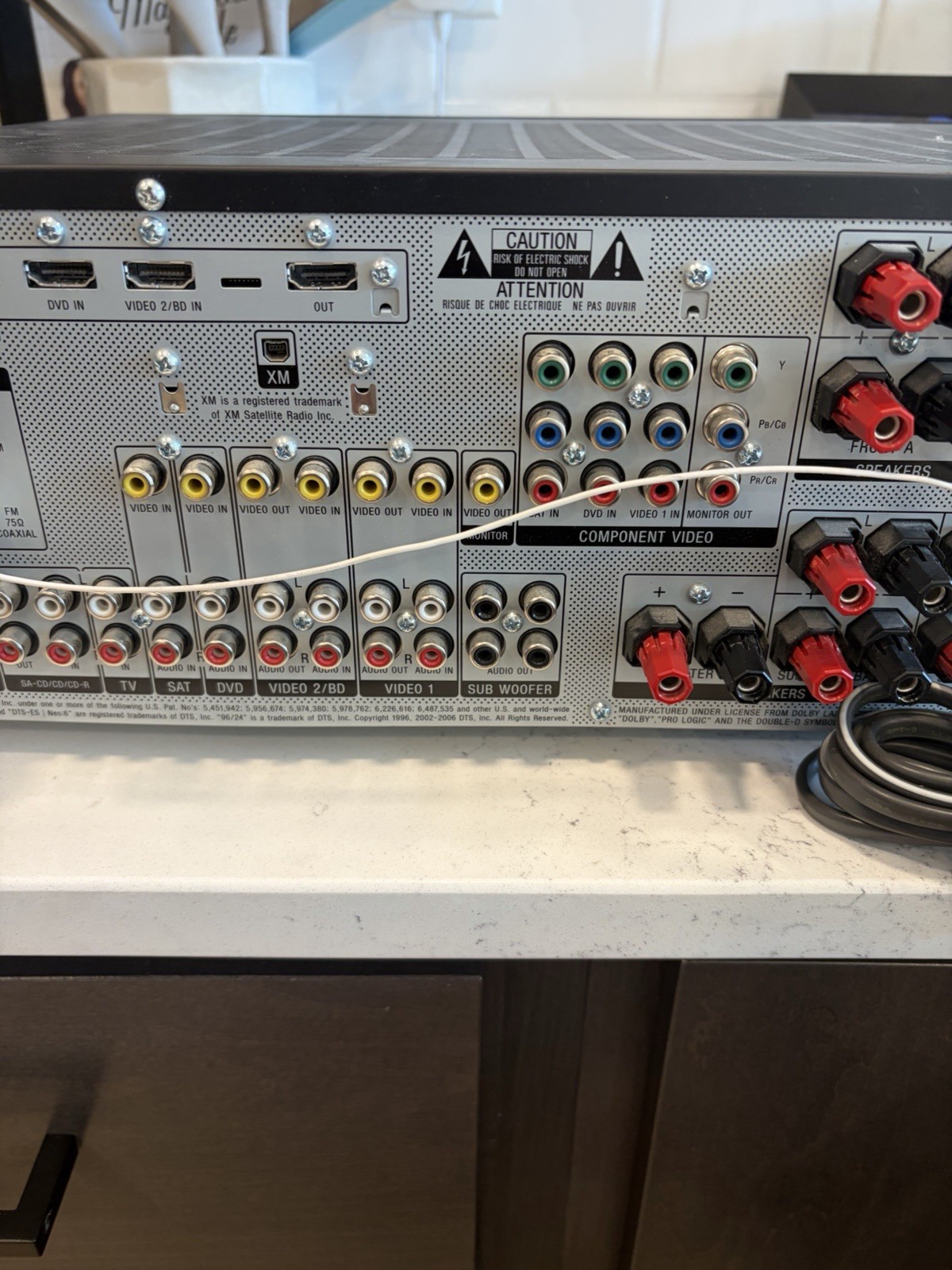 Sony STR-DG910 Multi-Channel Digital Audio Video Receiver Control Center HDMI