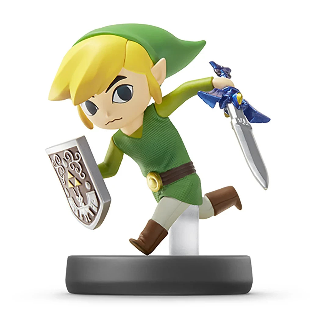 Super Smash Bros Toon Link Figurine (EU Import) - Nintendo Amiibo - Brand New