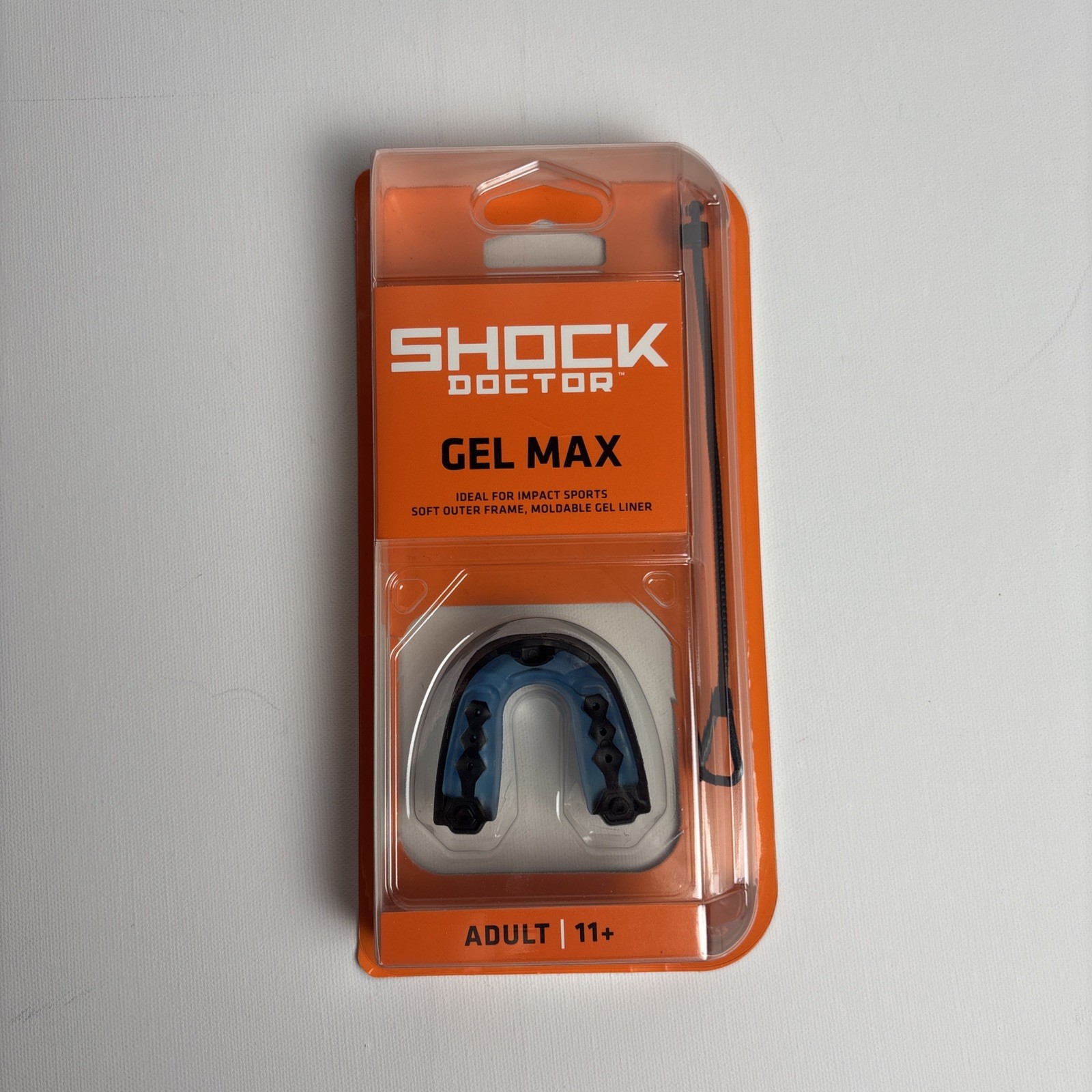 Shock Doctor Sport Gel Max Mouth Guard, Adult Fits Ages 11 & Older