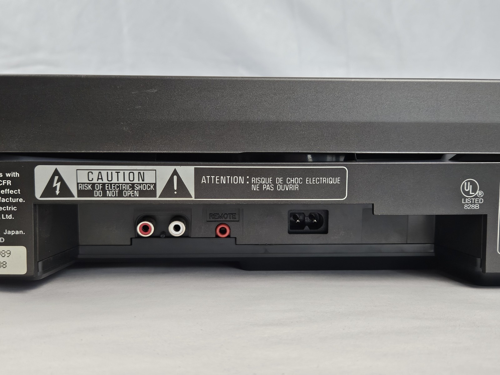 Technics SL-PC10 Multi Compact Disc Player 5 Disc CD Changer Tested Working