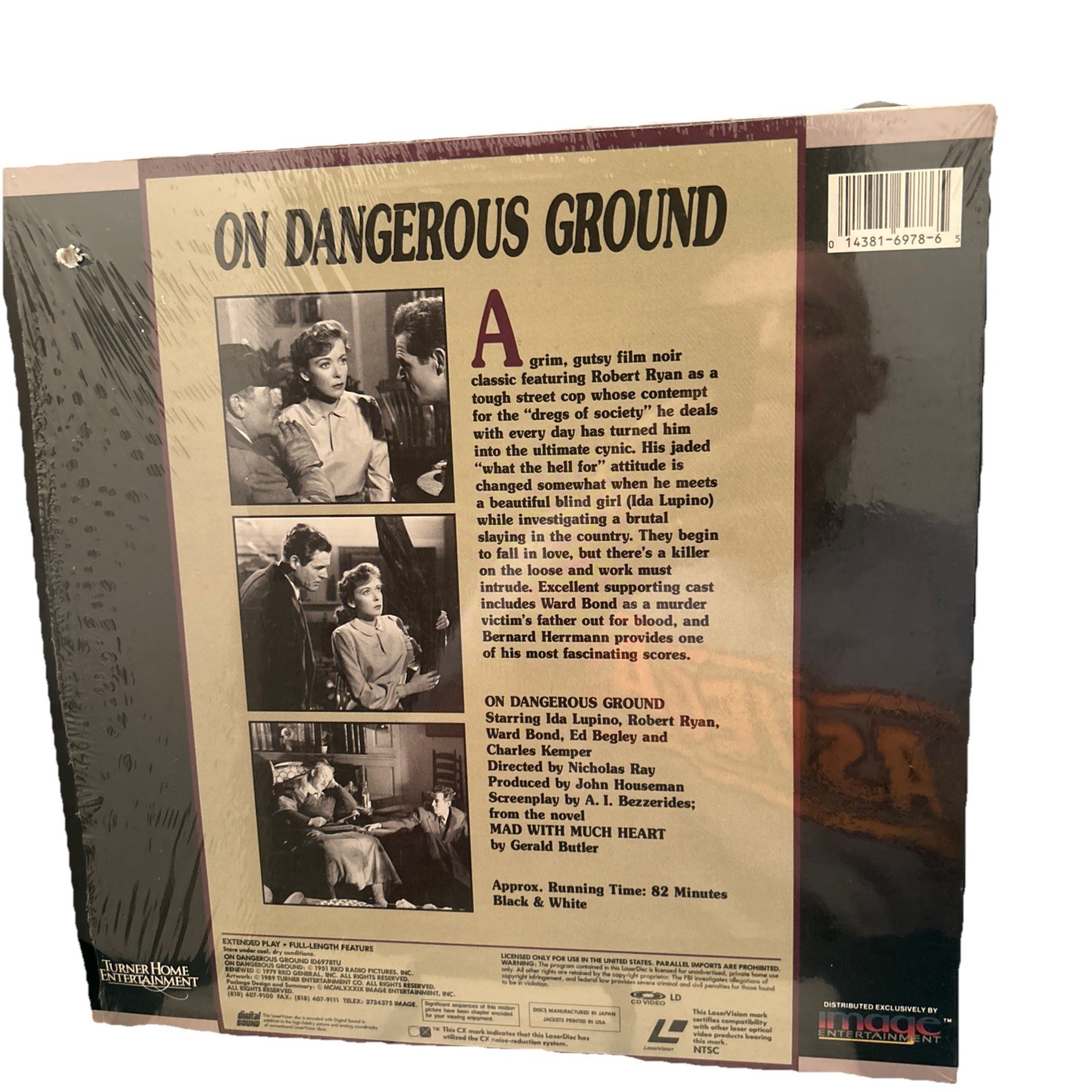 On Dangerous Ground (Laserdisc)