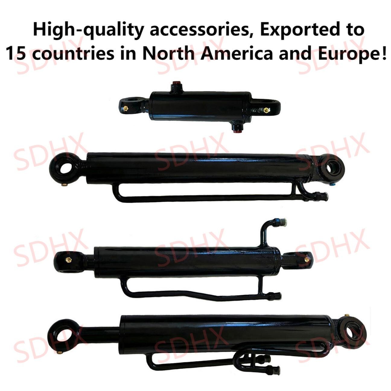 Four pcs Oil Cylinder for China Mini Excavator 0.8Ton-1.5Ton，ship from US