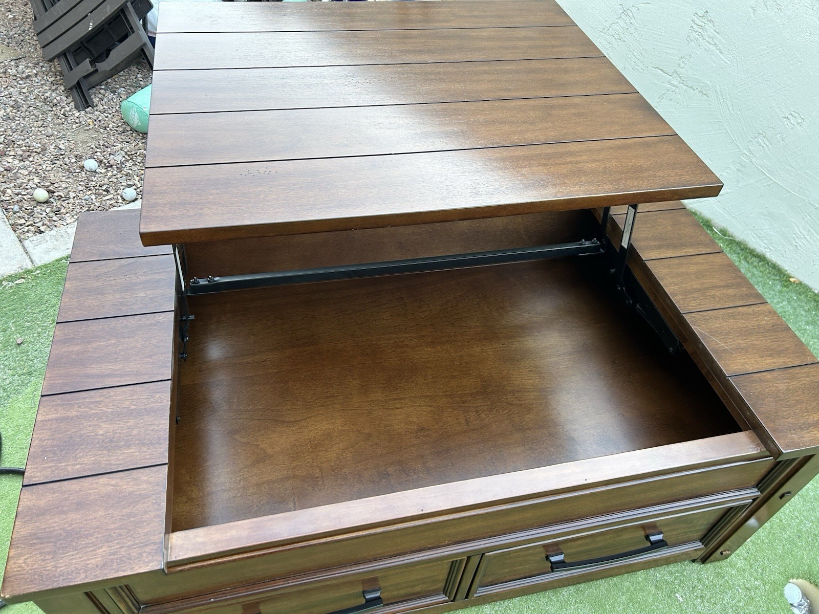 Beautiful wood Chest/table/desk