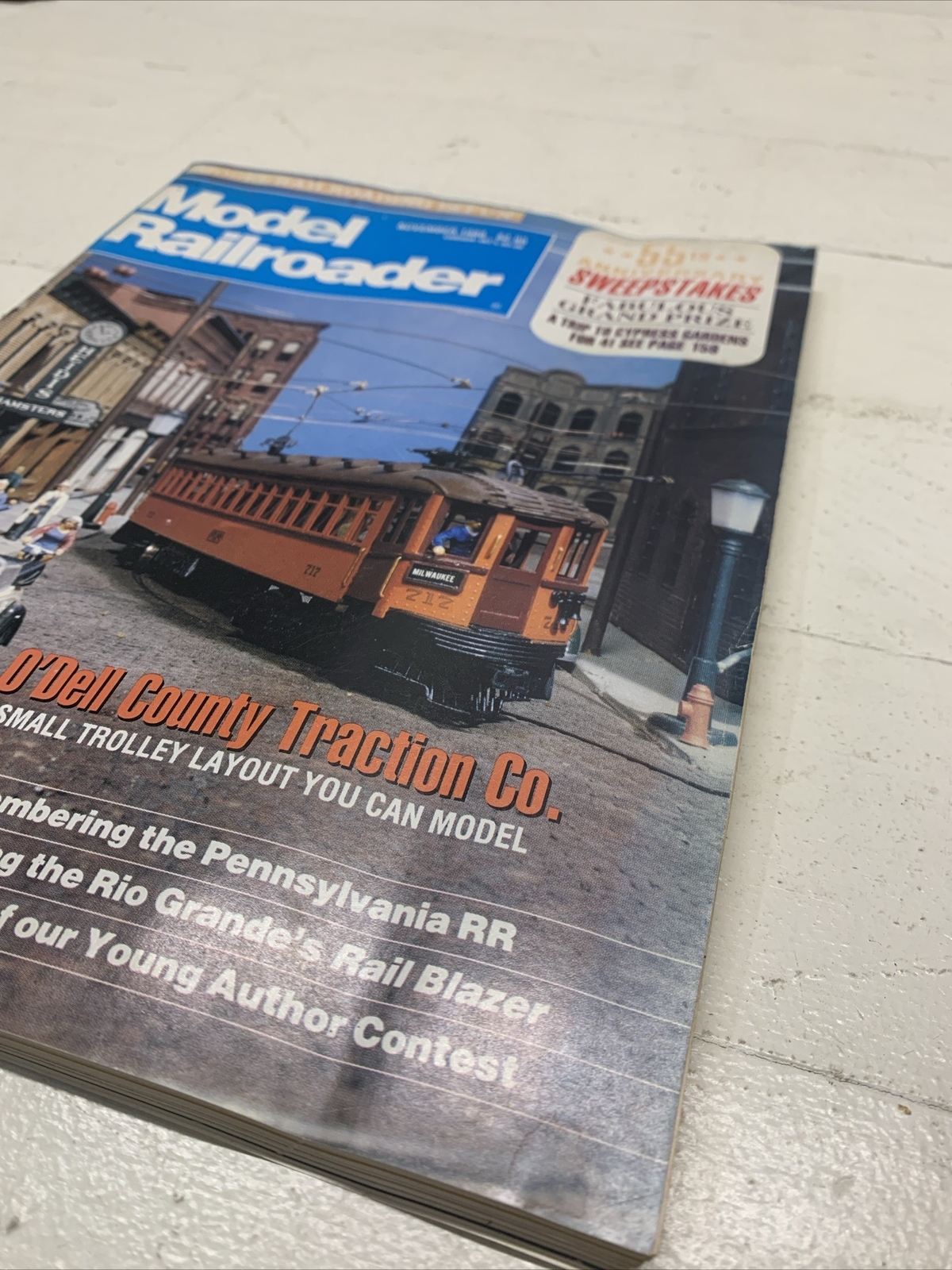 Model Railroader magazine November 1988