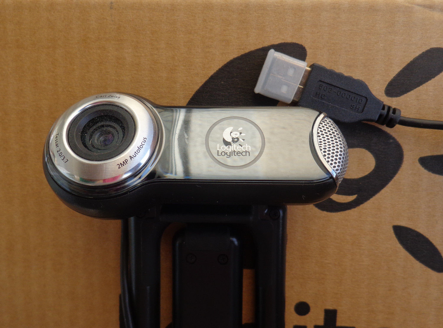 Logitech QuickCam Vision Pro for Mac & Win (Black) in Very-Good Work Condition