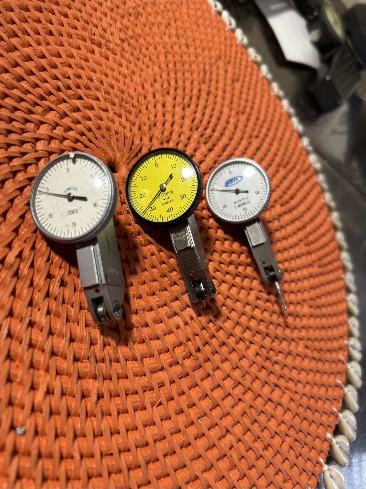 Set Of 3 As-is Dial Test Indicators (P09)
