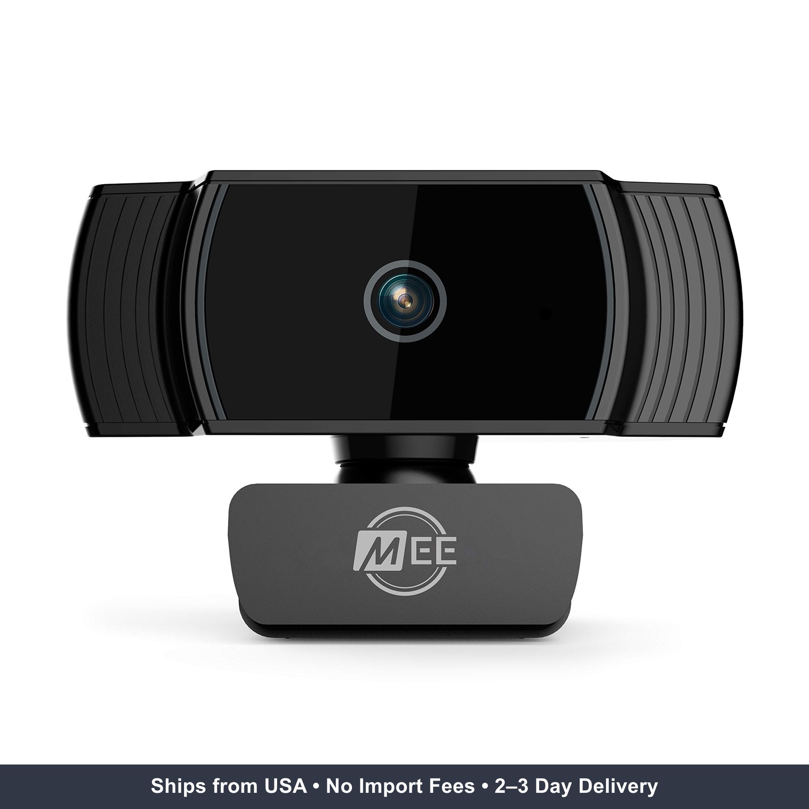 MEE Audio C6A 1080p HD Webcam with Microphone, Autofocus, Low Light Correction,