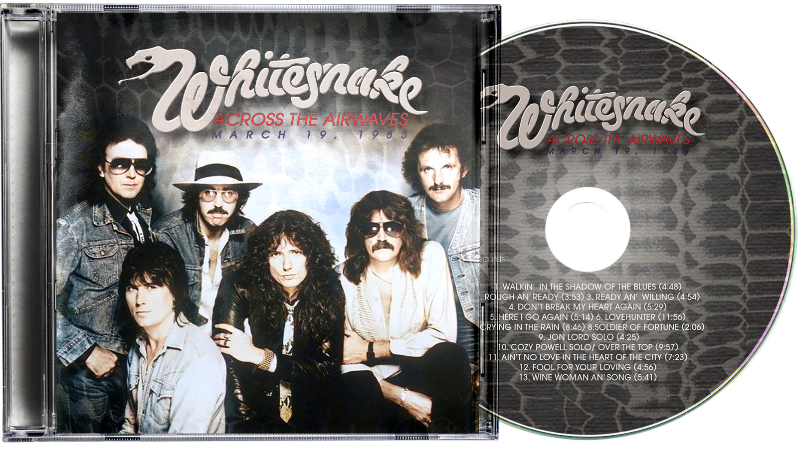 Whitesnake - Across The Airwaves - March 19, 1983-cd