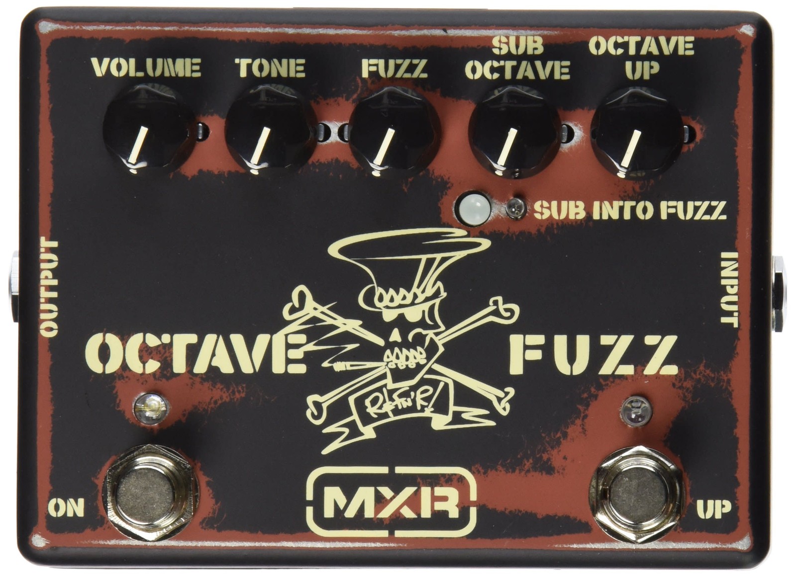 MXR SF01 Slash Signature Octave Fuzz Effects Pedal