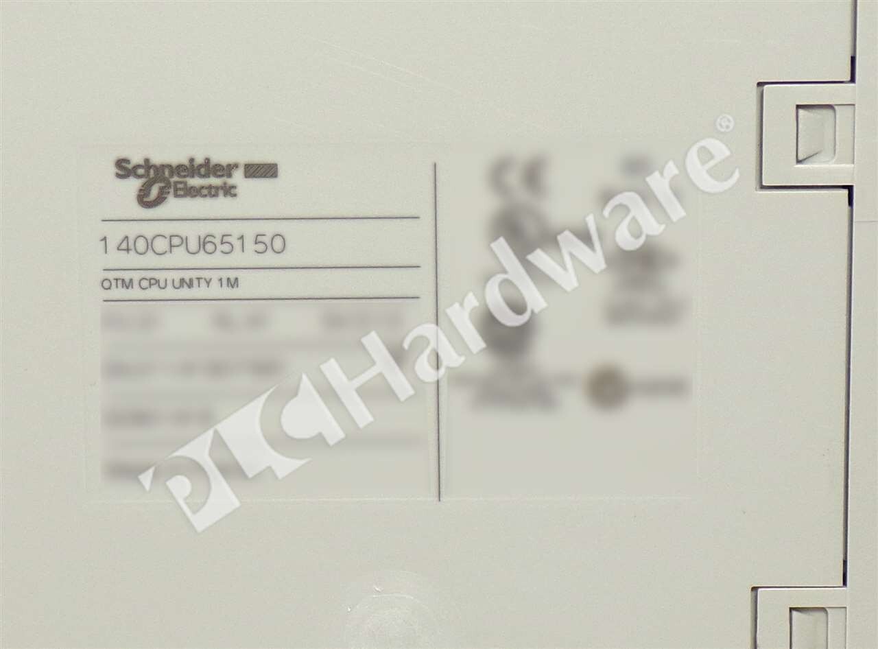 Schneider Electric 140CPU65150 Modicon Quantum Unity Processor 166MHz 768kB