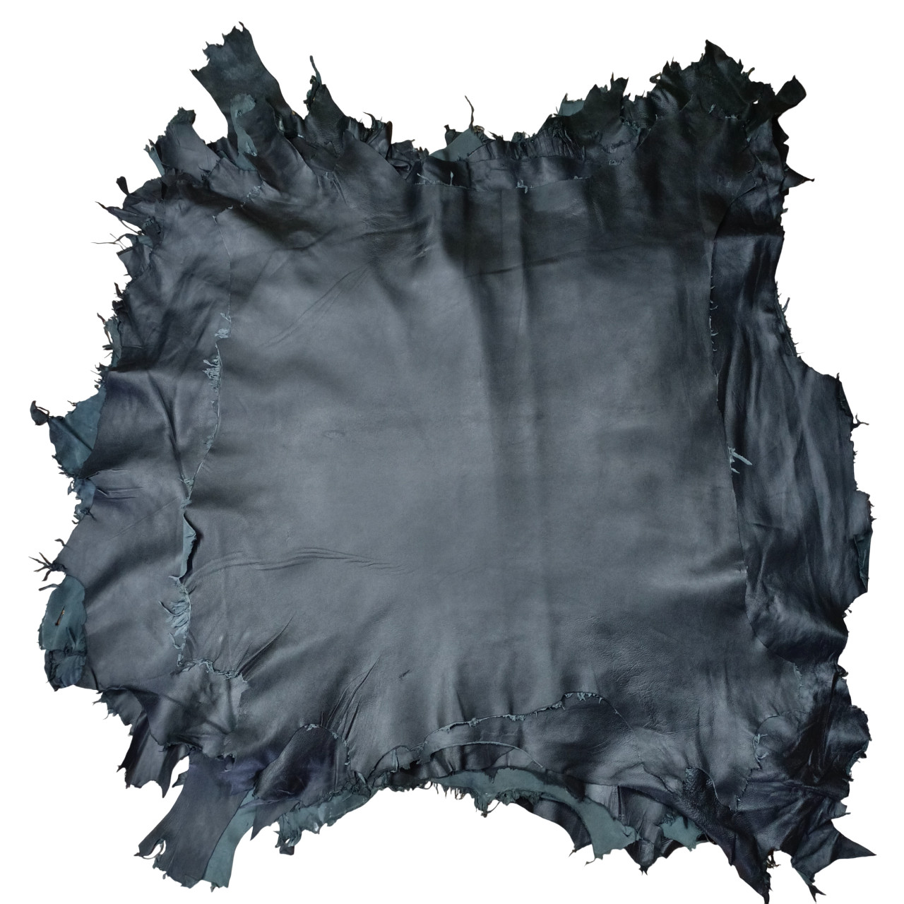 BEST Quality Hides Lambskin Soft Leather Hide skin skins  BLACK 6sqft