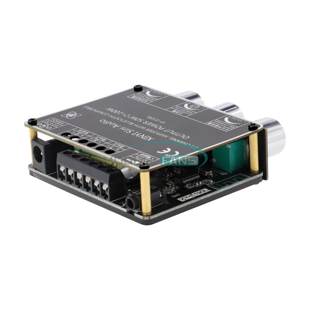 2.1 Channel Bluetooth5.1 Power Audio Stereo Subwoofer Amplifier Board 50W*2+100W