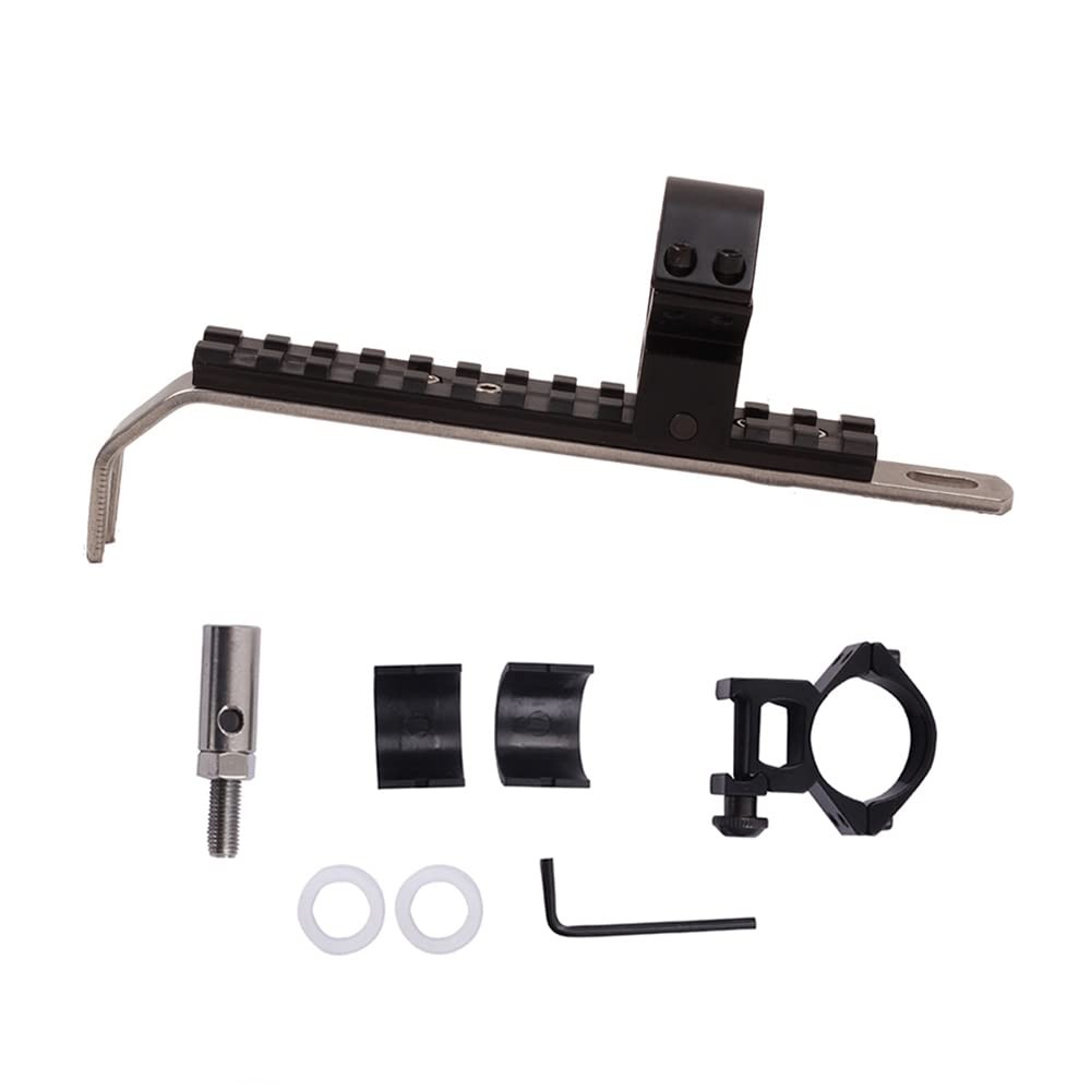 Archery Flashlight Mount Stabilizer - Compound Bow Light Holder Bracket Stabi...