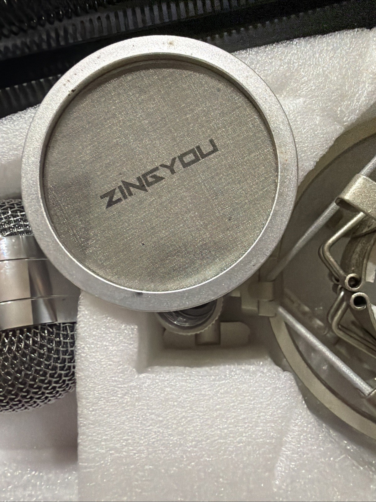 Audio Microphone Bundle BM-8000 Mic w/filters Studio Recording Open Box 🥰