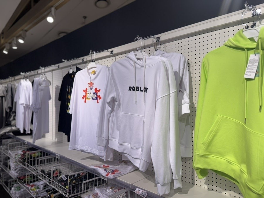 Roblox virtual code | Ready Set Roblox KV T-shirt | Roblox 2025 Korea Pop-up
