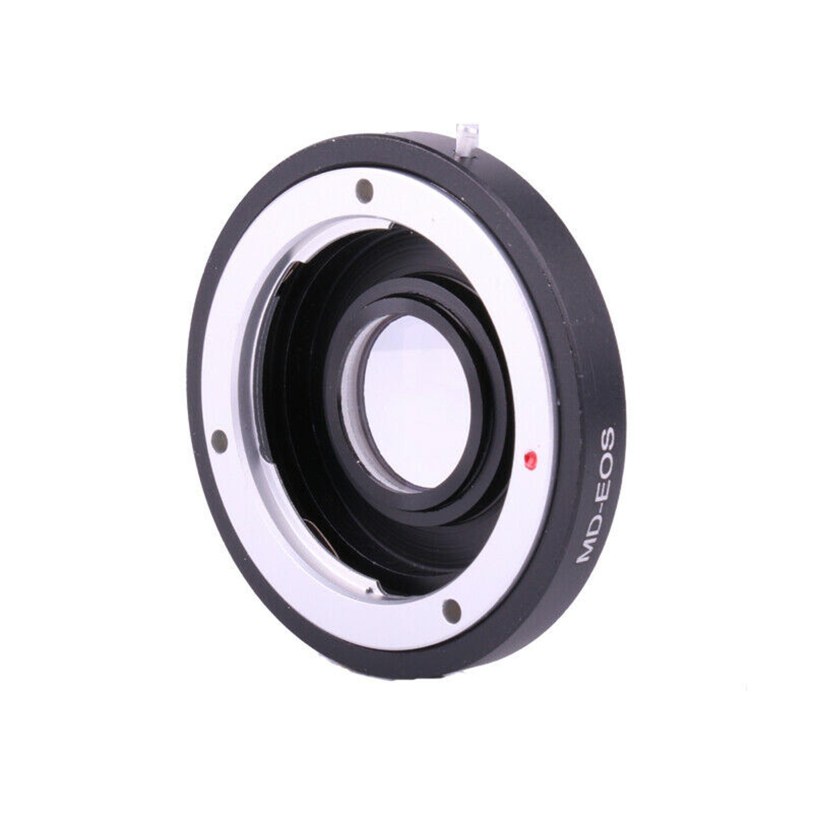 MD-EOS Camera Mount Adapter+Cap For Minolta MD MC Lens to For Canon EOS EF