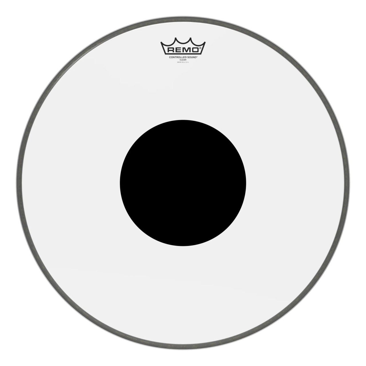 Remo Controlled Sound Clear Black Dot 18" Drum Head