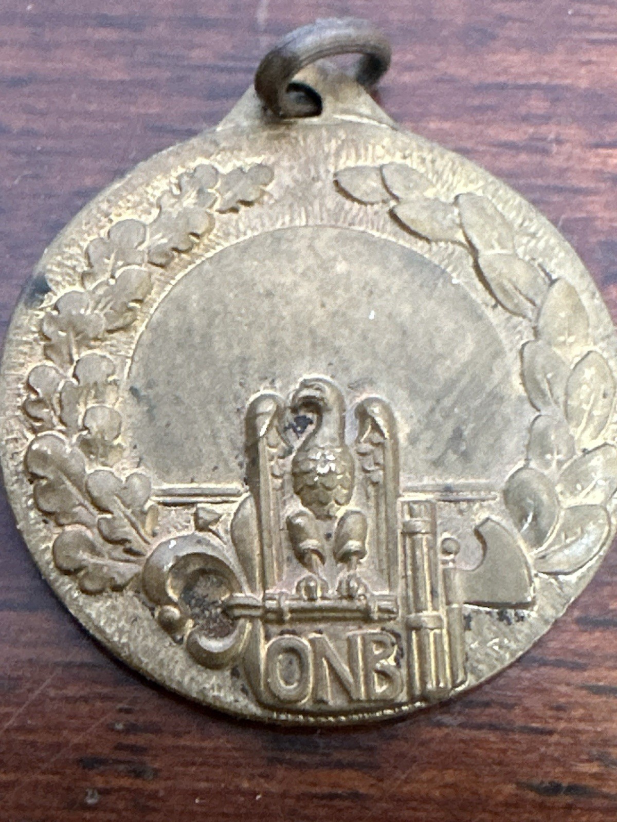 Original Italian Fascist ONB Award Medal, Maker Marked