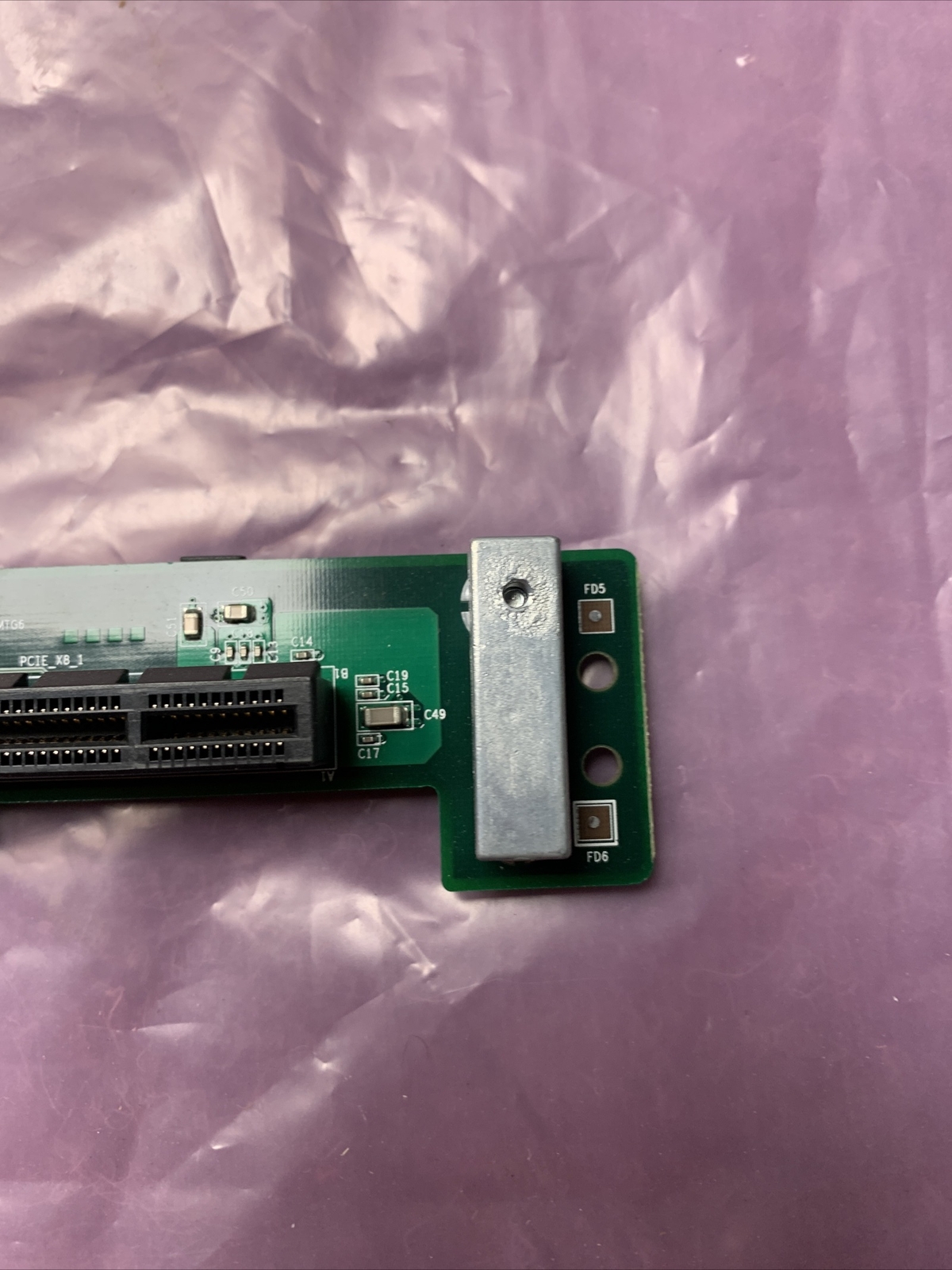 Used Dell 0GR603 PCI-E 8X Riser Board for PowerEdge SC1435