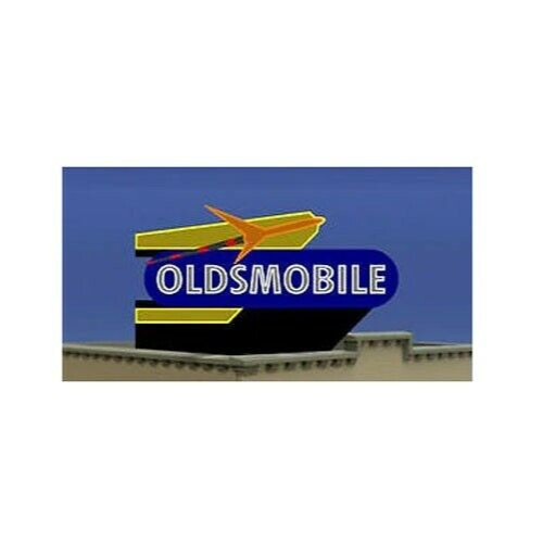 Miller Engineering ~ HO & N Scale ~ Oldsmobile Rocket Billboard Small ~ 442802