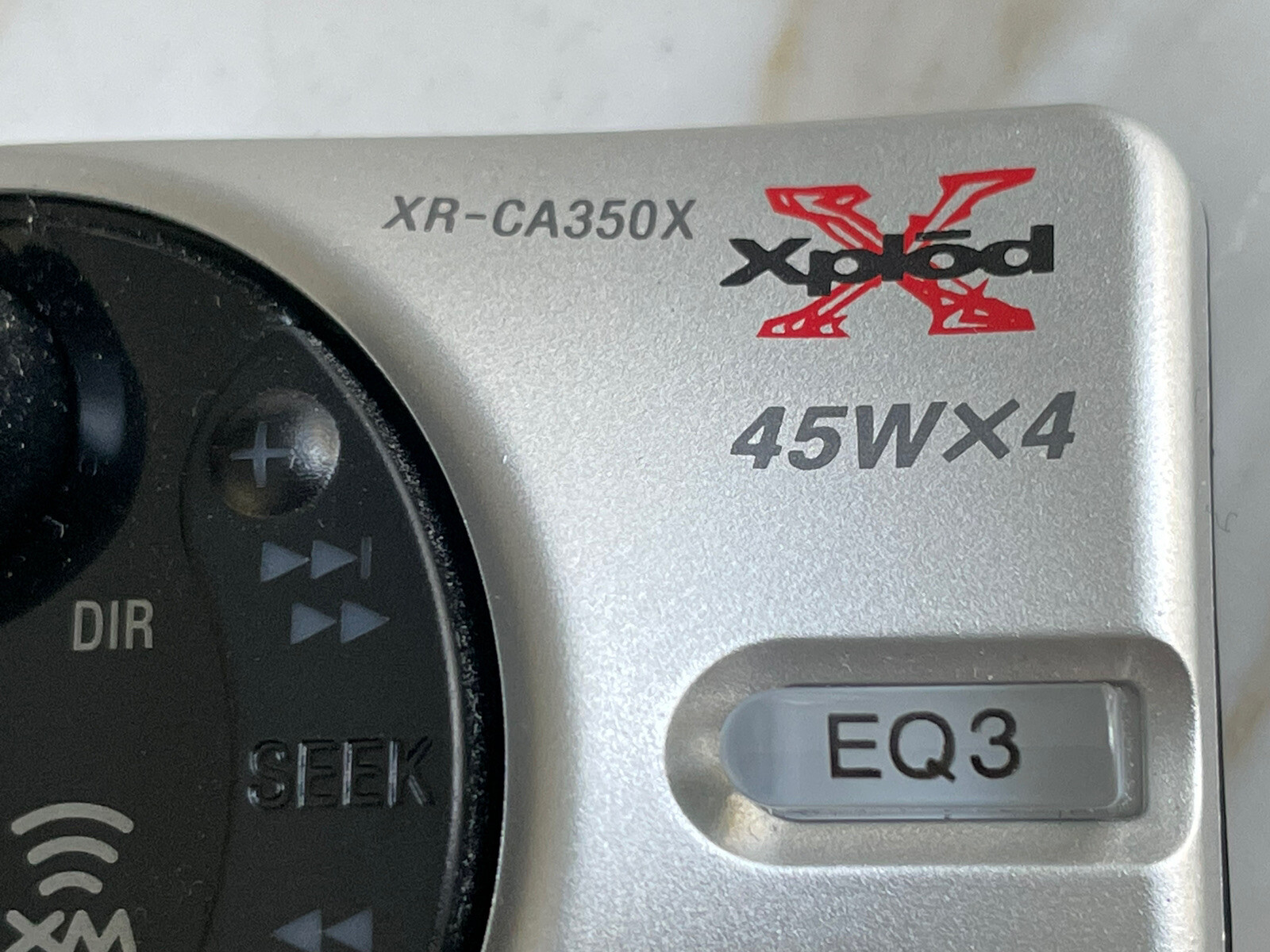 SONY XR-CA350X CAR STEREO CASSETTE SONY XR-CA350X STEREO ONLY FACEPLATE OEM🟠