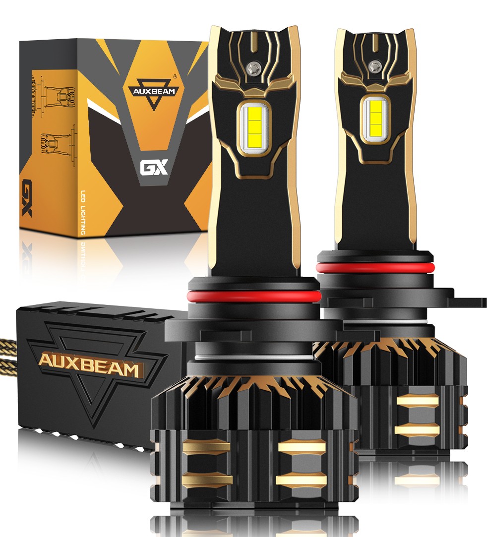 AUXBEAM GX 9012 CANBUS LED Headlight 25000LM Bulbs for GMC Sierra 1500 2014-2015