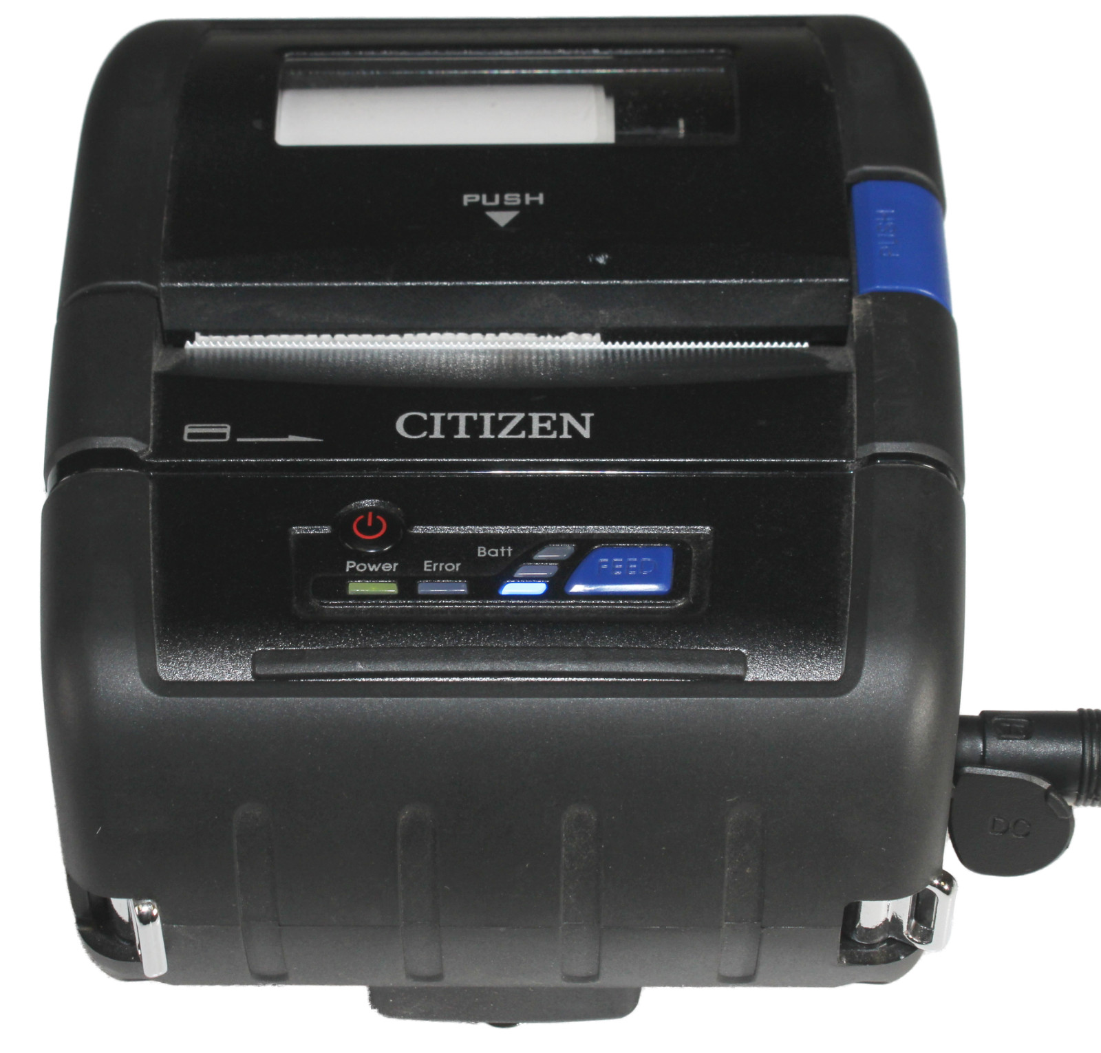 Lot of 2 Citizen CMP-30BT Bluetooth Mobile Receipt Barcode Thermal Printer