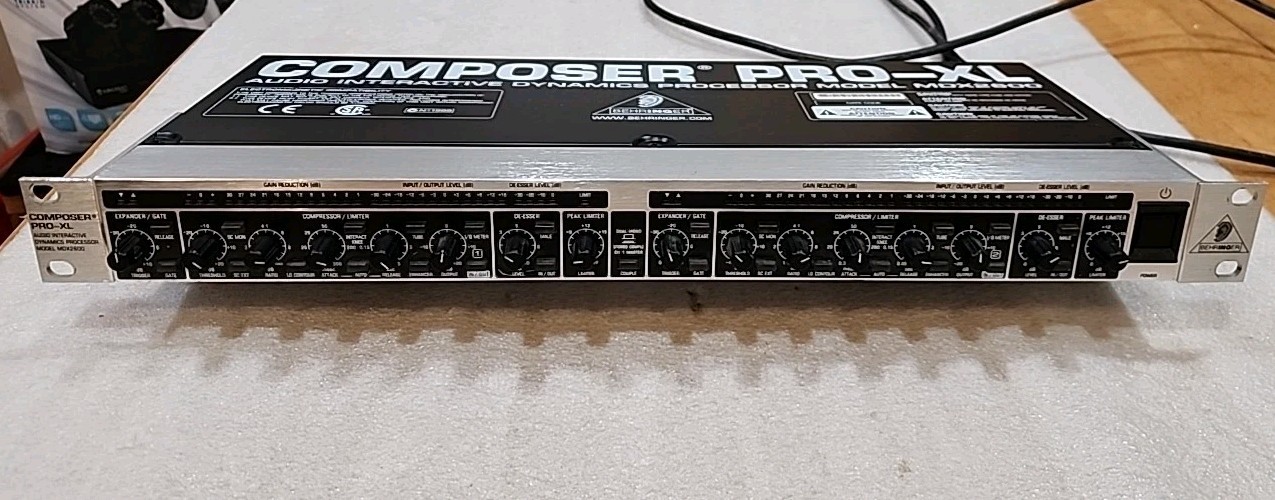 Behringer Composer PRO-XL MDX2600 Audio Interactive Dynamics Processor
