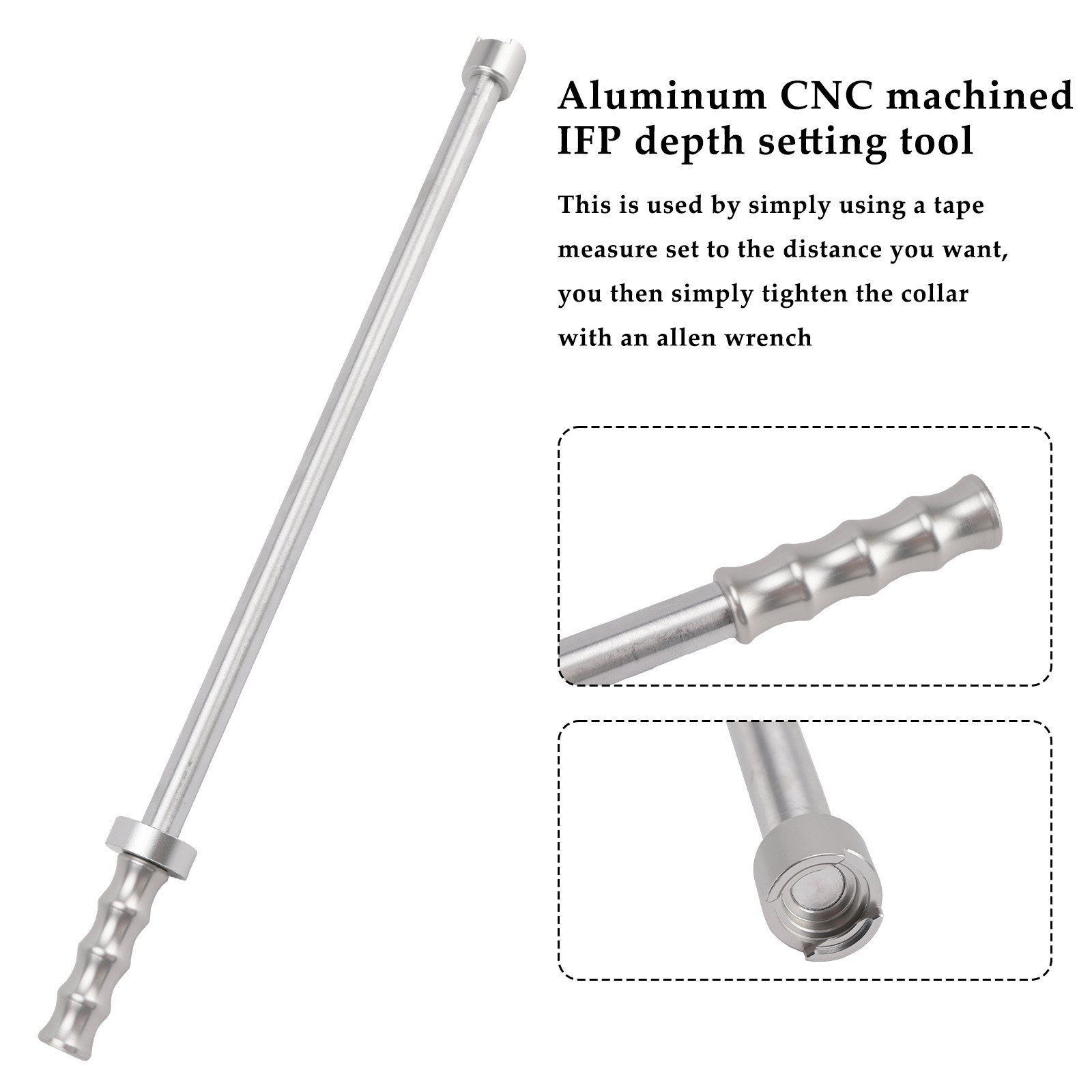 Adjustable IFP Depth Setting/Removal tool For Fox Podium 2.0 shock,X3, RZR Turbo