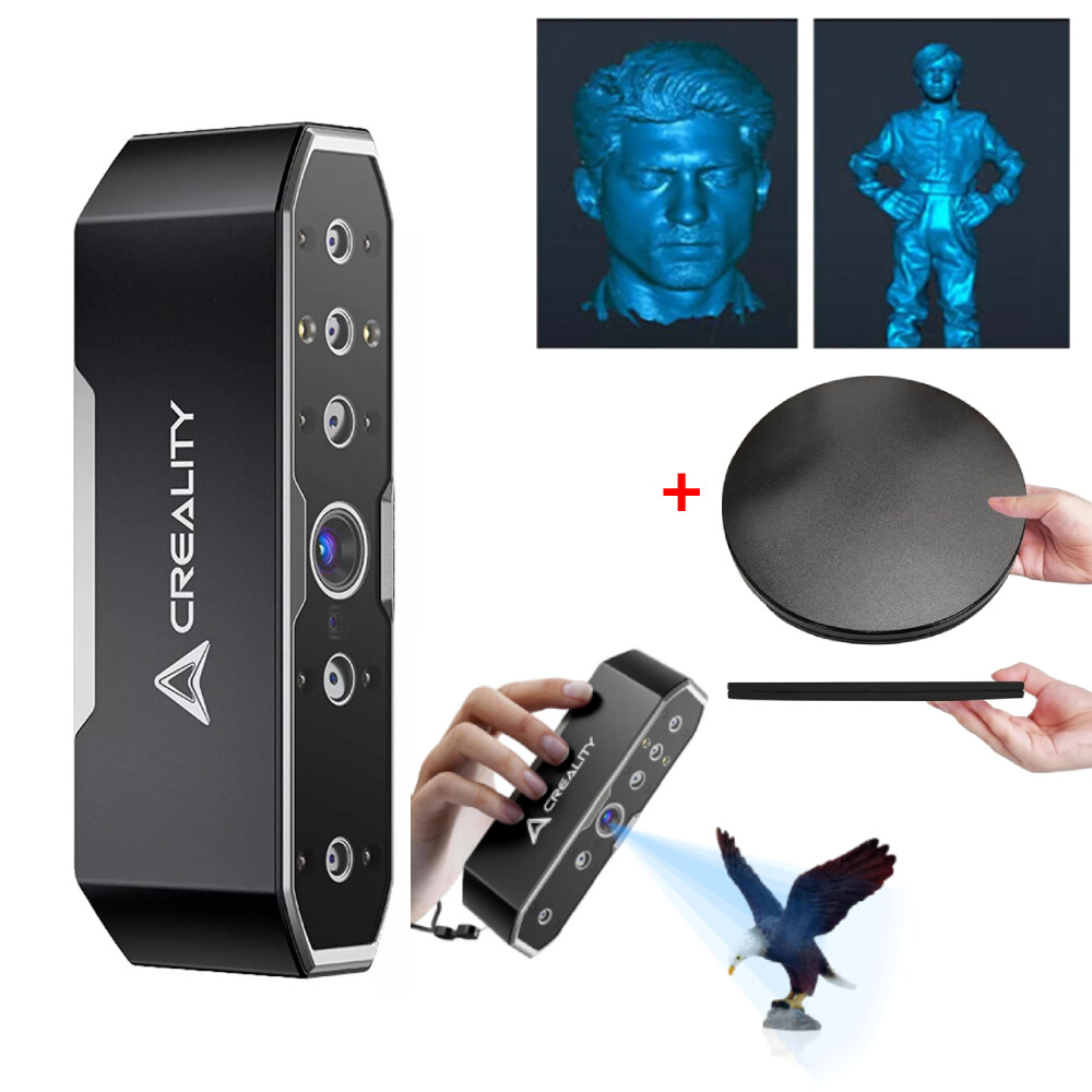 Creality 3D Scanner CR-Scan Otter 0.02mm Accuracy Scan for Black/Metal Objects