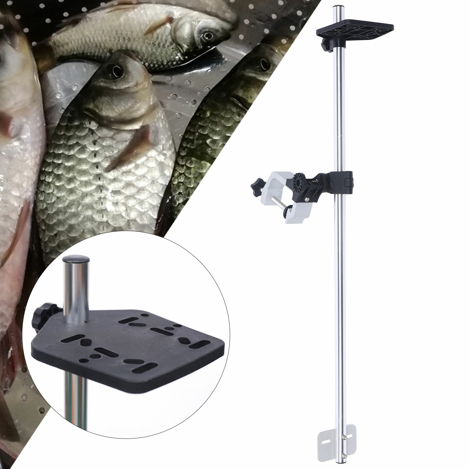 Portable Fishfinder Bracket Fish Finder Bracket Universal Transducer Bracket