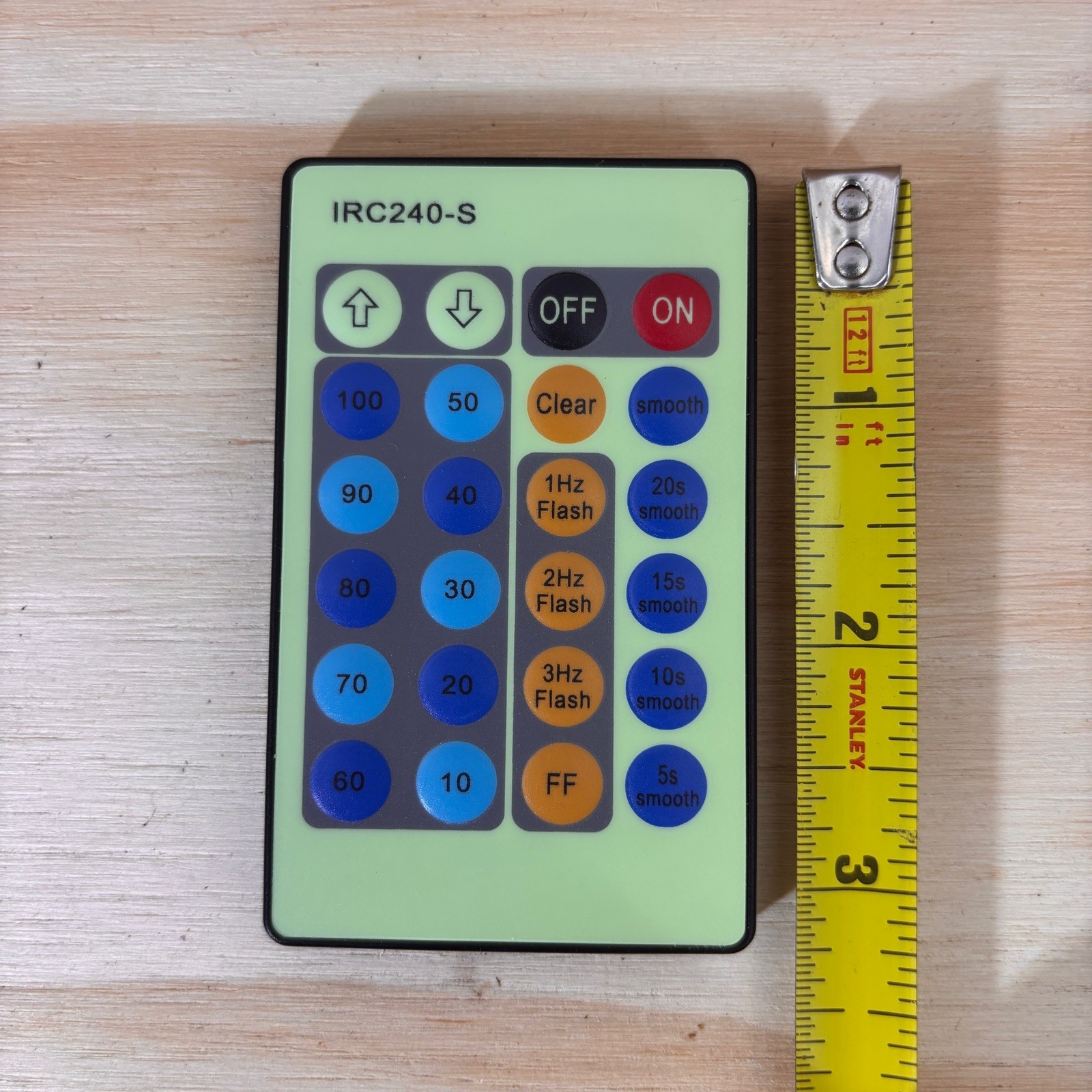 IRC240-S LED Light Remote Control for Holiday Lights, LED / Wire Lights, Qty 2