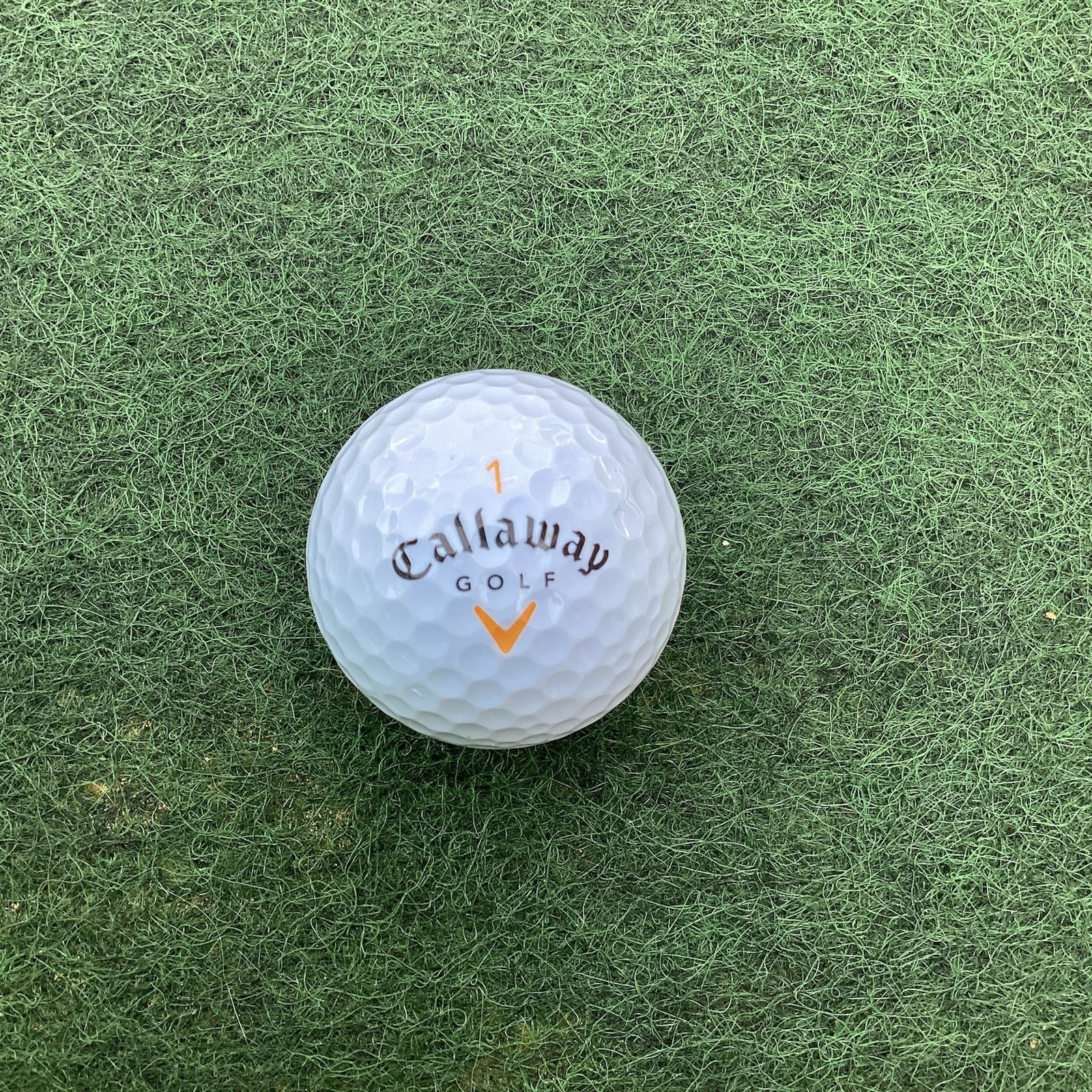 Old Mutual Financial Network logo golf ball Callaway