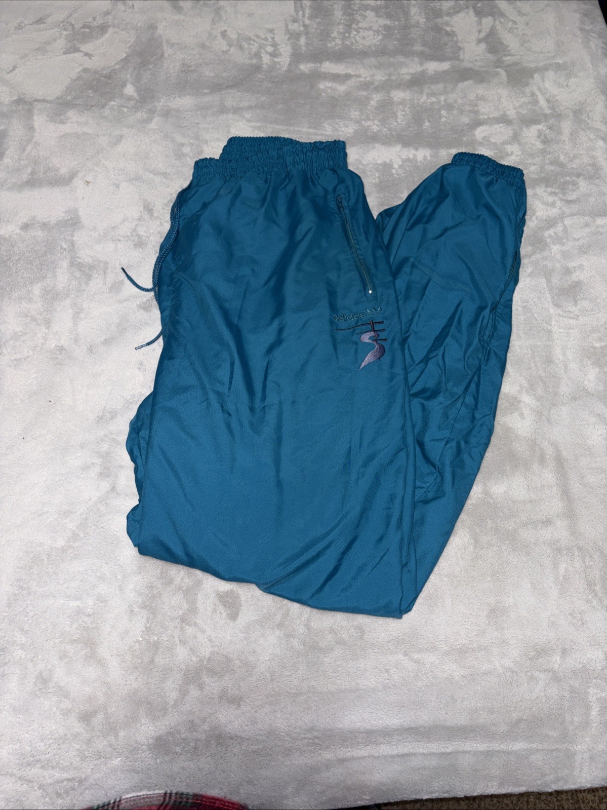 VTG Adidas Stefan Edberg Track Pants 80s Rare Men's US Tennis Size L