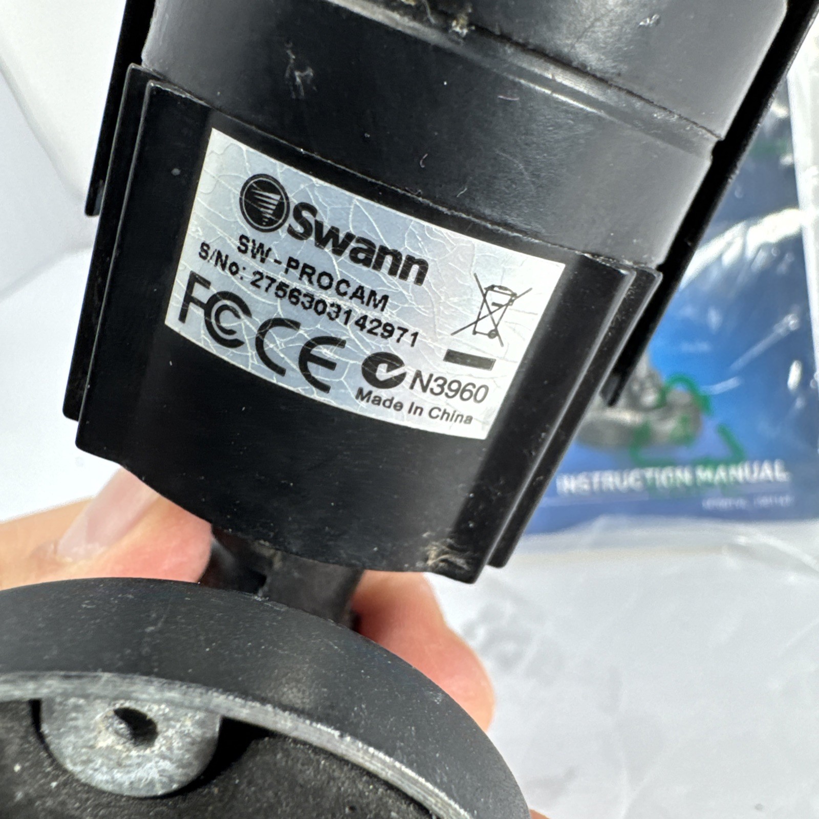 Swann SW-Procam Security Camera Black Bullet Camera BNC